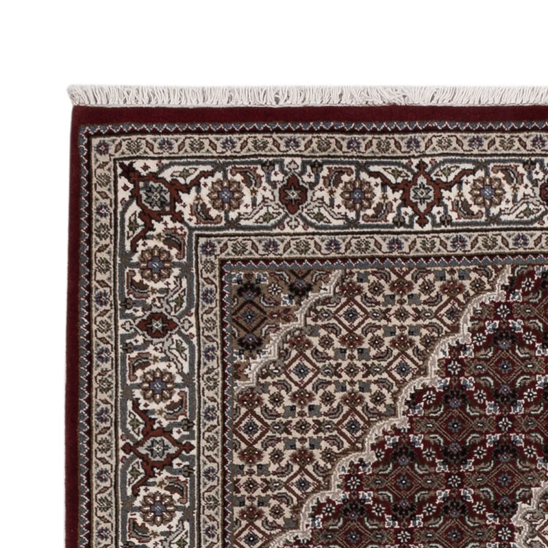 Orientalsk tæppe - Tabriz - 186 x 124 cm - mørk beige