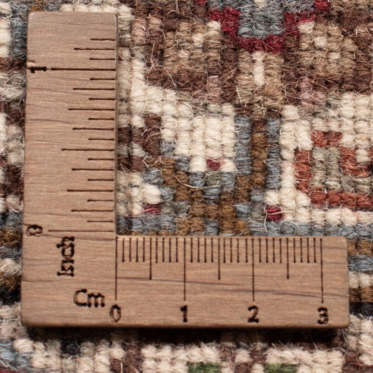 Orientalsk tæppe - Tabriz - 186 x 124 cm - mørk beige