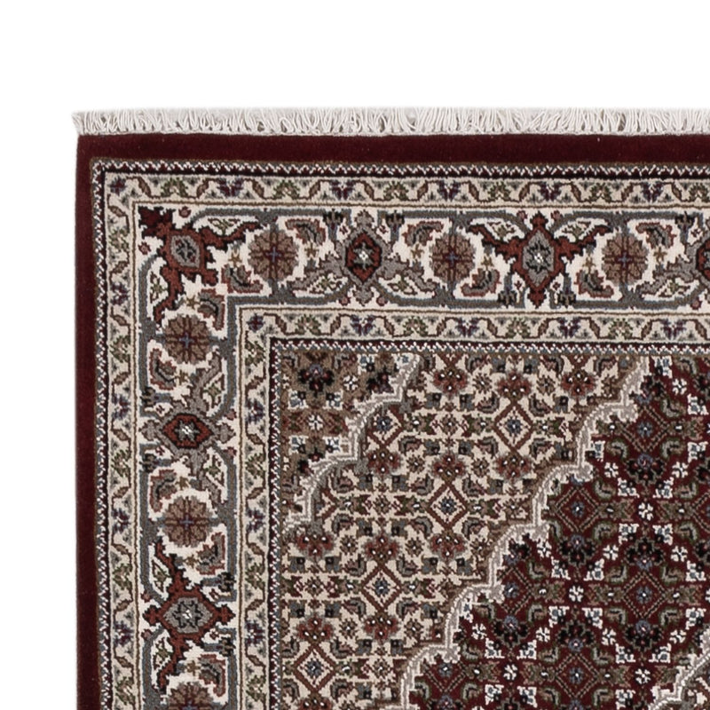 Orientalsk tæppe - Tabriz - 183 x 119 cm - mørk beige