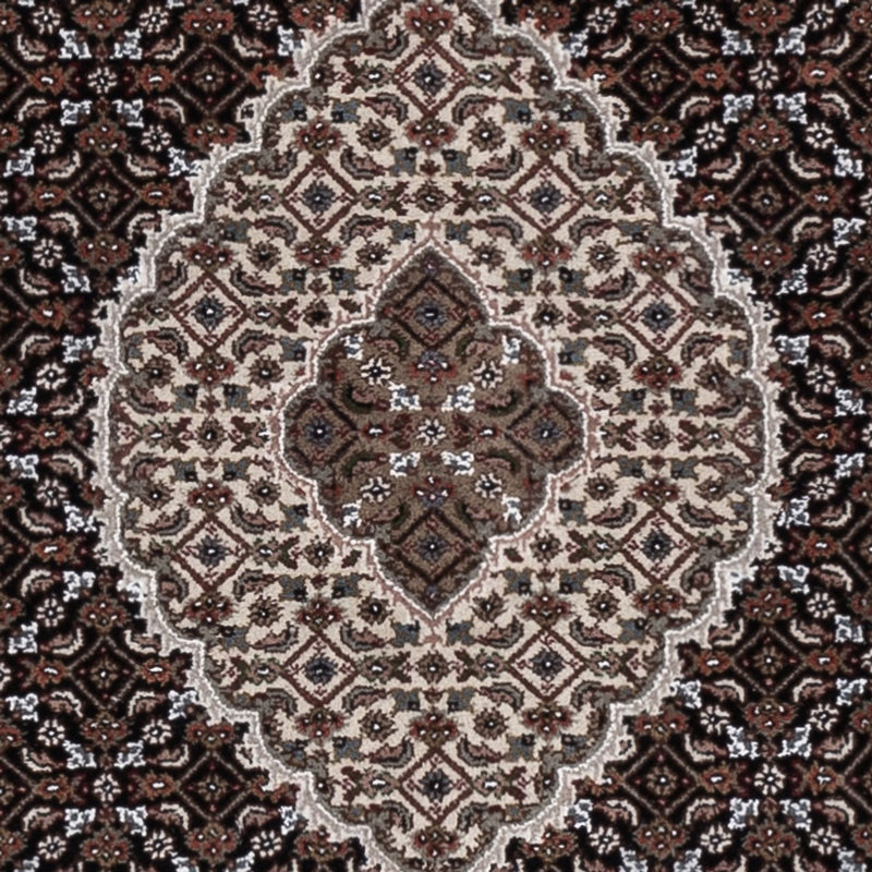 Orientalsk tæppe - Tabriz - 185 x 125 cm - mørk beige