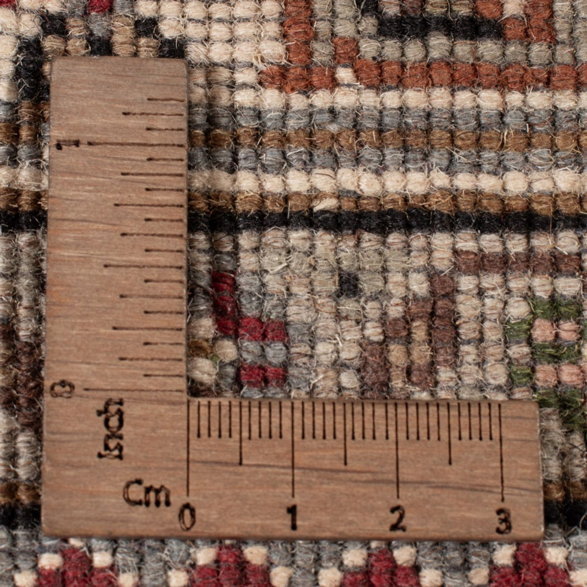 Orientalsk tæppe - Tabriz - 184 x 124 cm - mørk beige