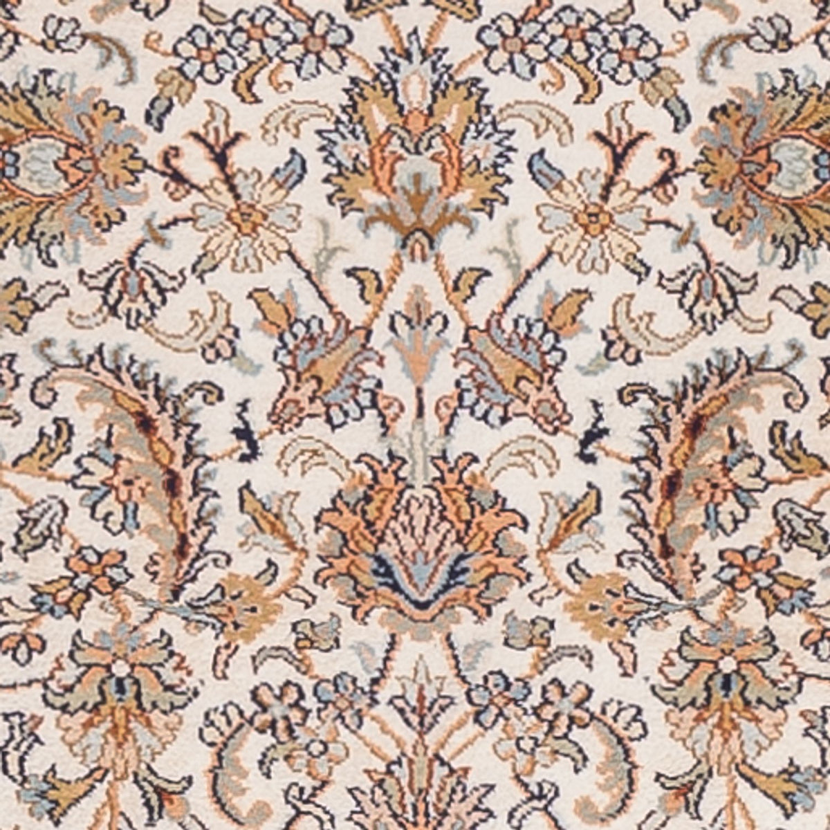 Løber Silketæppe - Kashmir Silk - 308 x 80 cm - beige