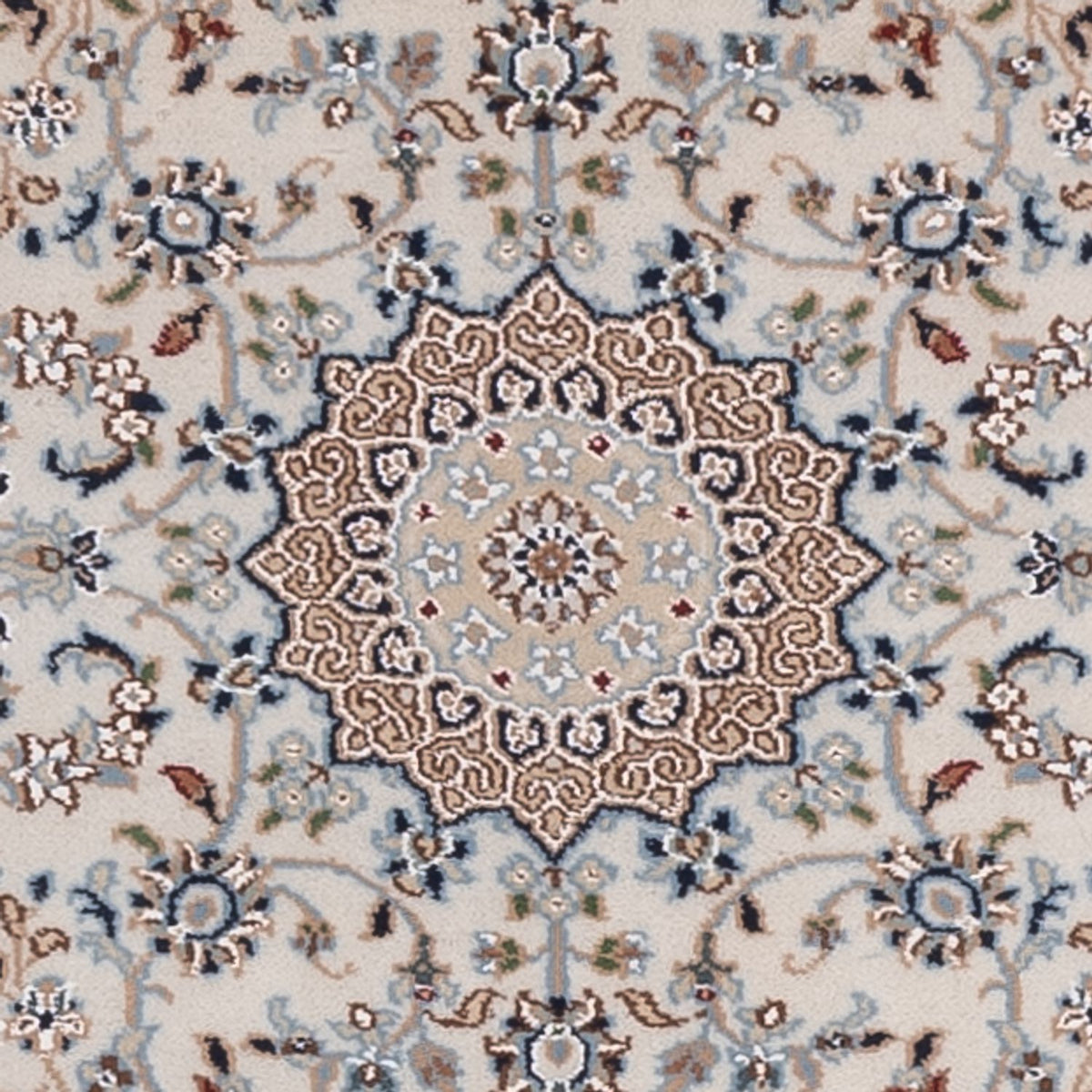 Løber Orientalsk tæppe - Nain - Indus - 307 x 80 cm - beige