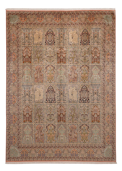 Kashmirsilke Tæppe 238x324cm - Orientalsk tæppe