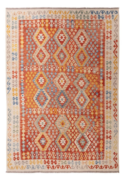 Kilim Maimana 207x292cm - Uldtæppe - flerfarvet