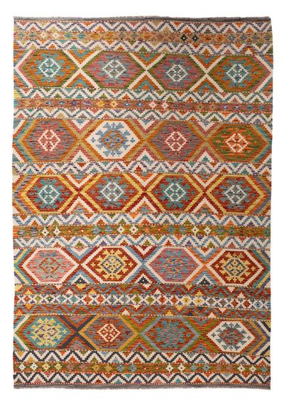 Kilim Maimana Tæppe 209x304cm - Uldtæppe