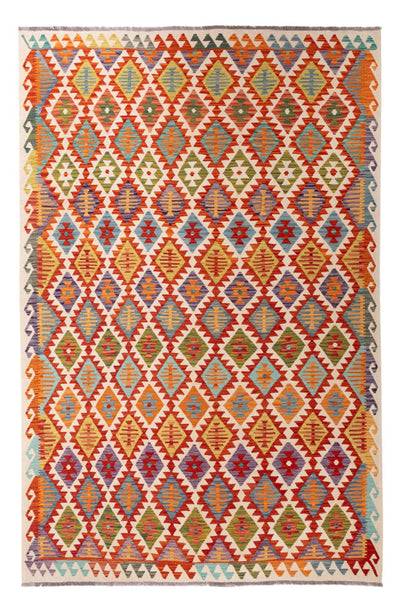 Kilim Maimana Tæppe 200x307cm - Uldtæppe