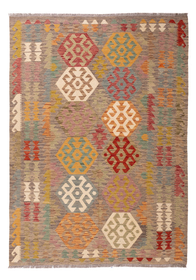 Kilim Maimana Tæppe 168x243cm - Uldtæppe