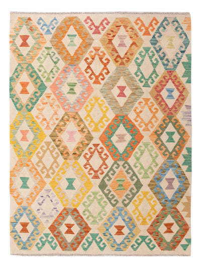 Kilim Maimana Tæppe 149x198cm - Uldtæppe