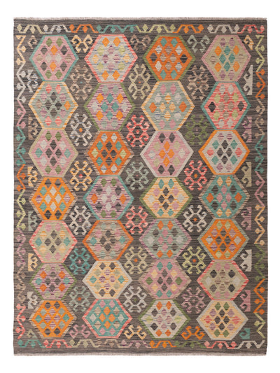 Kilim Maimana Tæppe 185x241cm - Uldtæppe