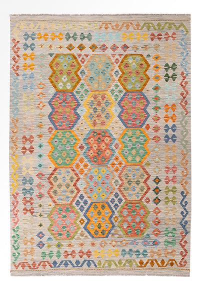 Kilim Maimana Tæppe 181x255cm - Uldtæppe