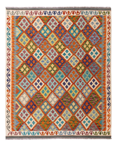 Kilim Maimana Tæppe 158x197cm - Uldtæppe