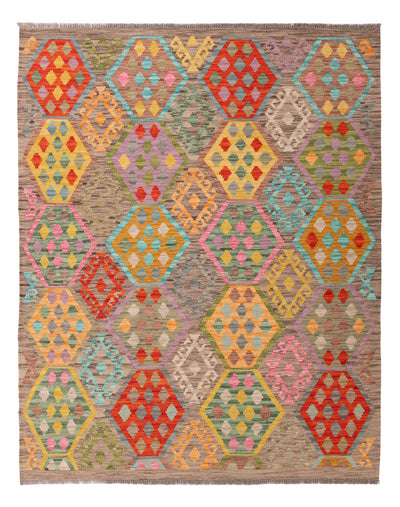 Kilim Maimana Tæppe 158x197cm - Uldtæppe