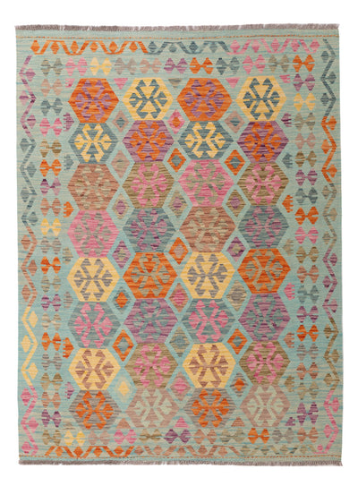 Kilim Maimana Tæppe 156x205cm - Uldtæppe