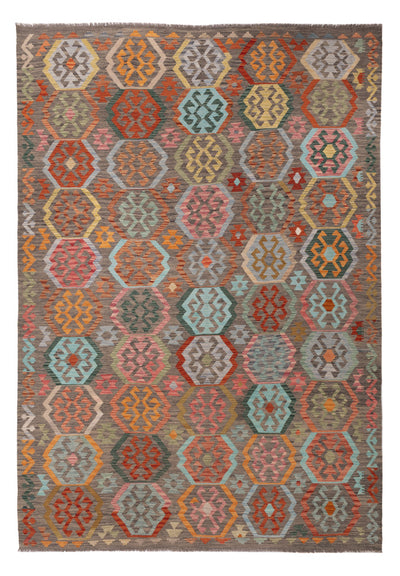 Kilim Maimana Tæppe 247x353cm - Uldtæppe