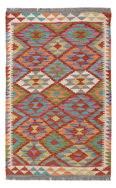 Kilim Maimana Tæppe 77x124cm - Uldtæppe