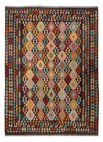 Kilim Maimana Tæppe 256x345cm - Uldtæppe