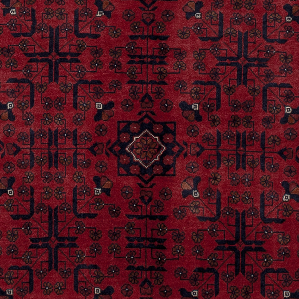 Afghan Teppich - Royal - 191 x 151 cm - rot