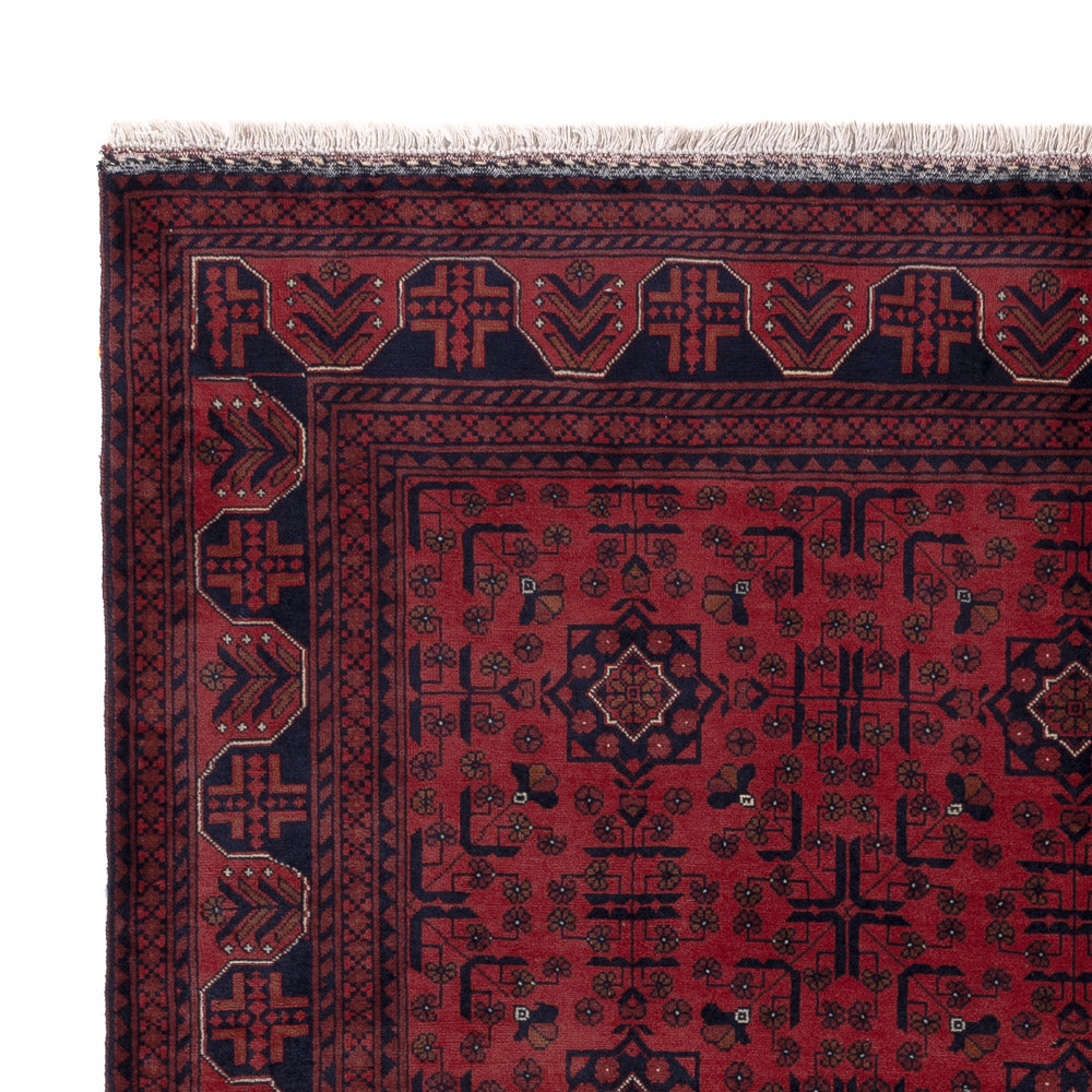 Afghan Teppich - Royal - 191 x 151 cm - rot