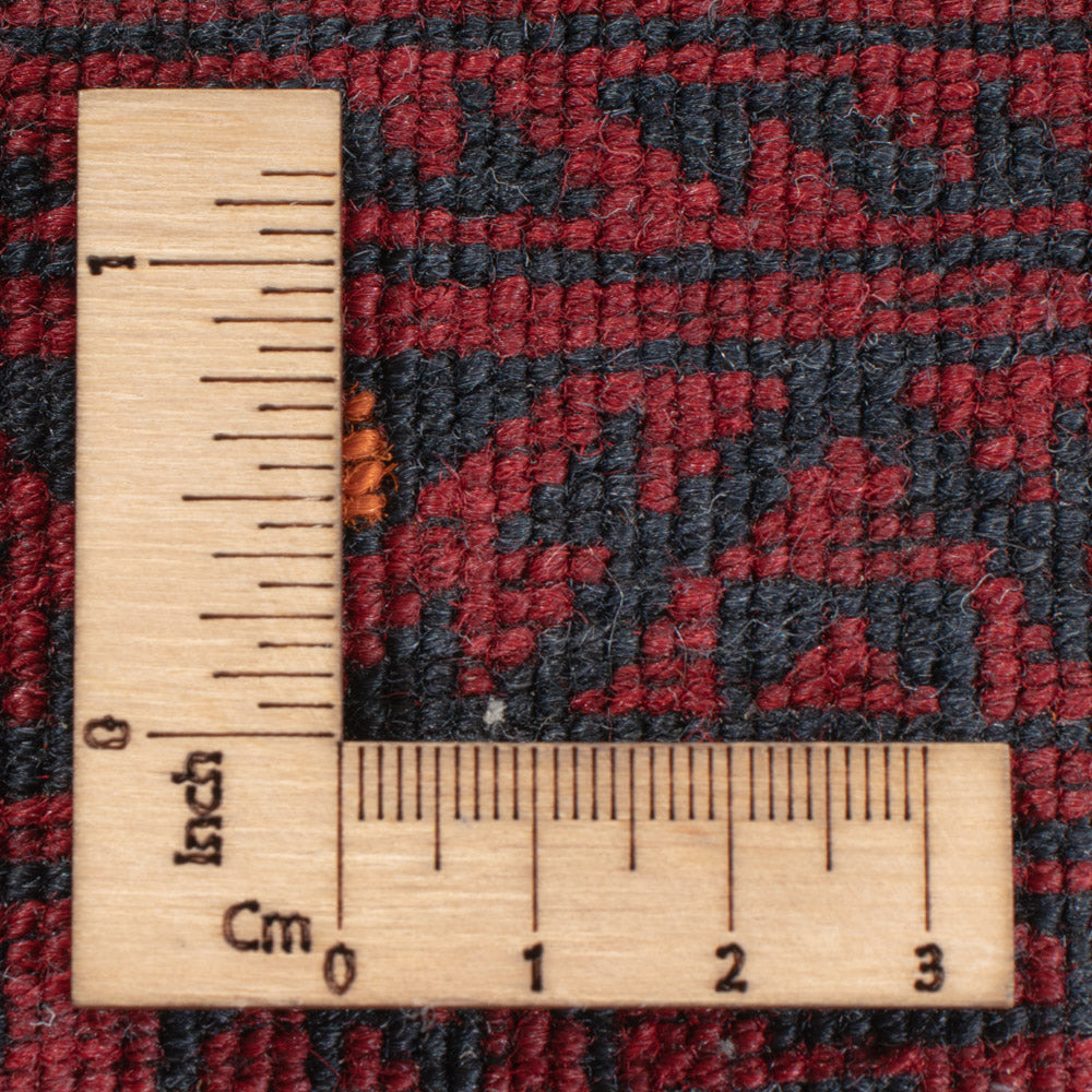 Afghan Teppich - 249 x 160 cm - rot