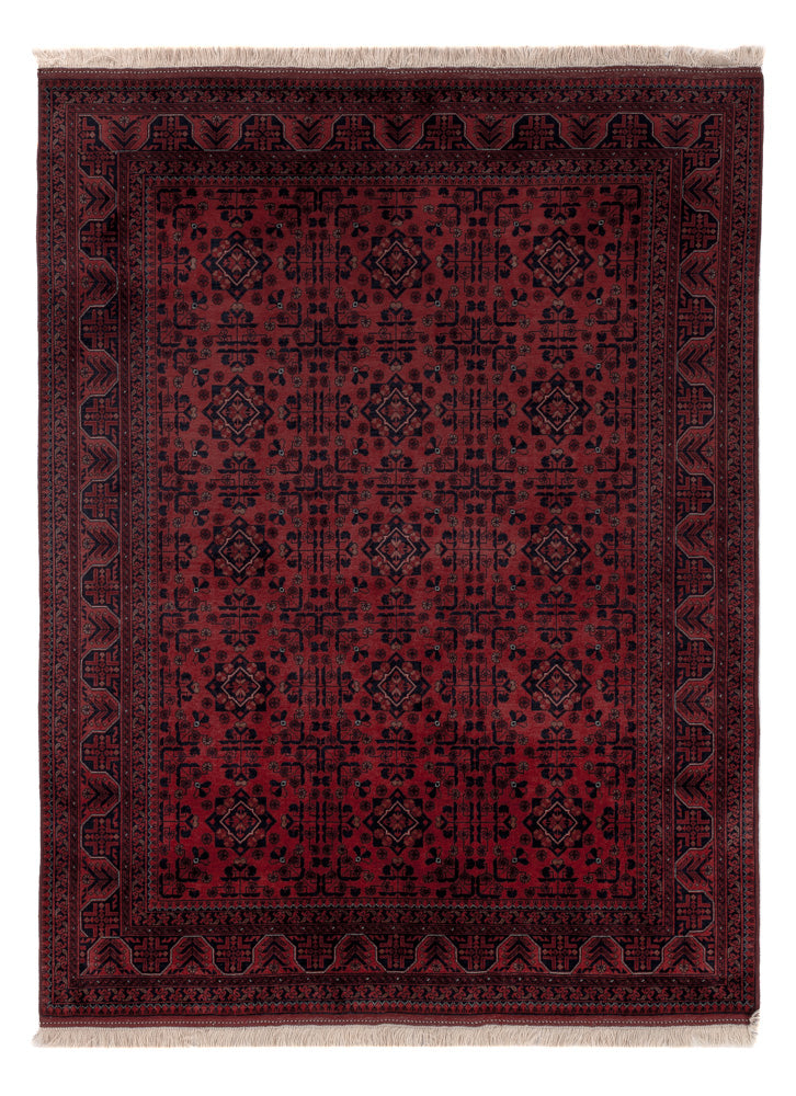 Afghan Teppich - Royal - 196 x 149 cm - rot