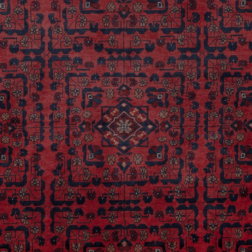 Afghan Teppich - Royal - 198 x 153 cm - rot