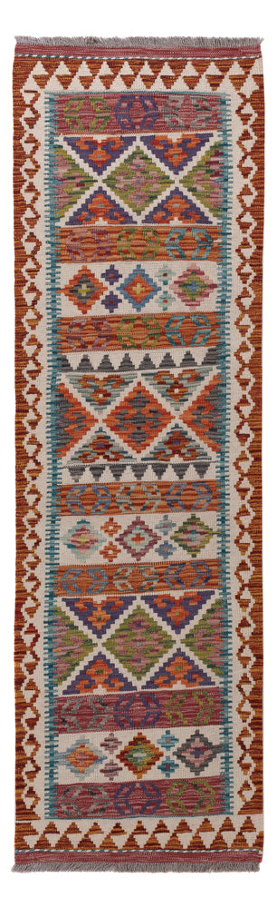 Kilim Maimana Tæppe 59x194cm - Uldtæppe