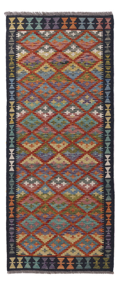 Kilim Maimana Tæppe 82x198cm - Uldtæppe