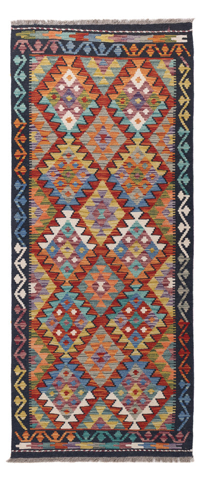 Kilim Maimana Tæppe 80x191cm - Uldtæppe