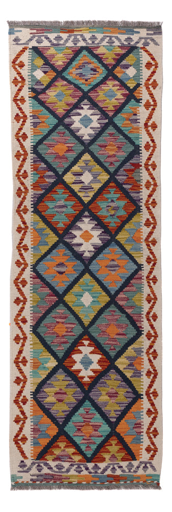 Kilim Maimana Tæppe 66x210cm - Uldtæppe