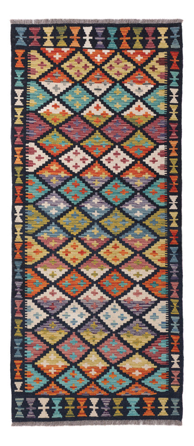 Kilim Maimana Tæppe 84x196cm - Uldtæppe