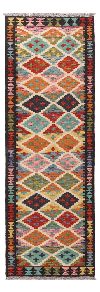 Kilim Maimana Tæppe 63x197cm - Uldtæppe