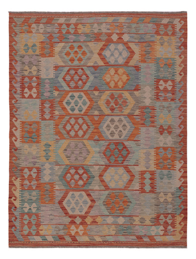 Kilim Maimana Tæppe 150x198cm - Uldtæppe