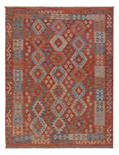 Kilim Maimana Tæppe 151x198cm - Uldtæppe