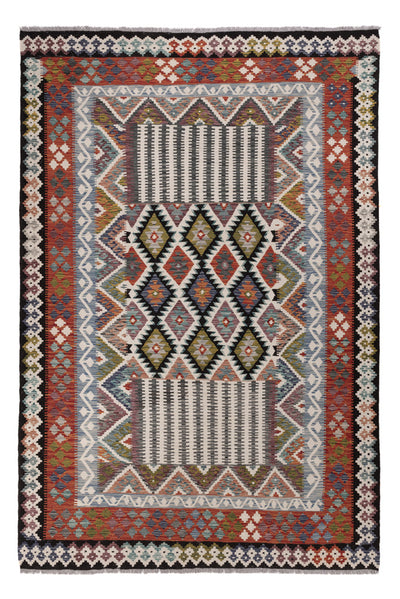 Kilim Maimana Tæppe 206x303cm - Uldtæppe