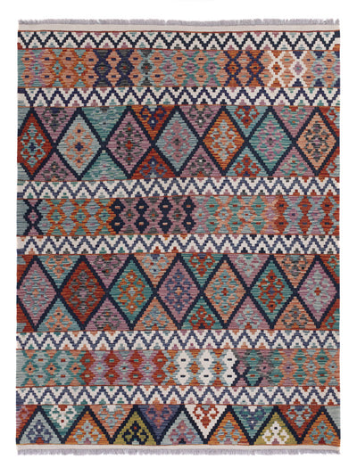 Kilim Maimana Tæppe 185x241cm - Uldtæppe