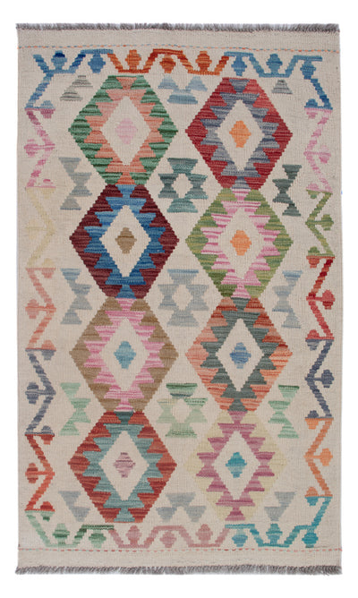 Kilim Maimana Tæppe 80x126cm - Uldtæppe