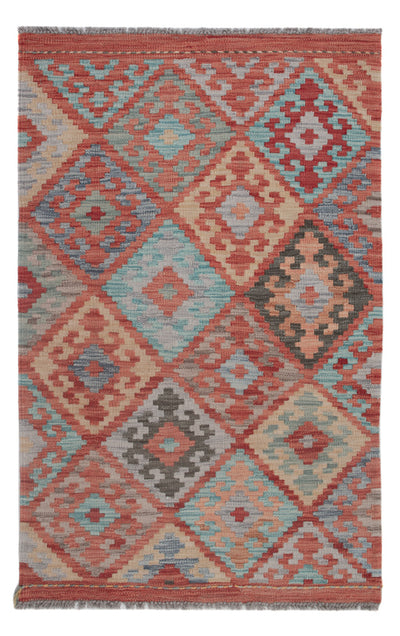 Kilim Maimana Tæppe 81x128cm - Uldtæppe