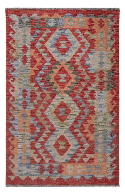 Kilim Maimana Tæppe 86x131cm - Uldtæppe