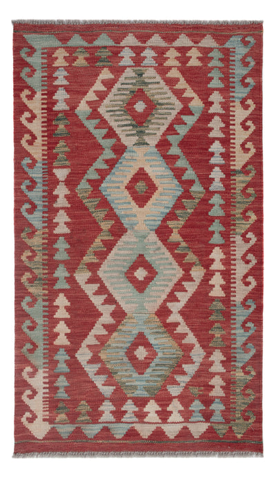 Kilim Maimana Tæppe 77x131cm - Uldtæppe