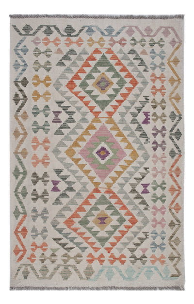 Kilim Maimana Tæppe 87x134cm - Uldtæppe