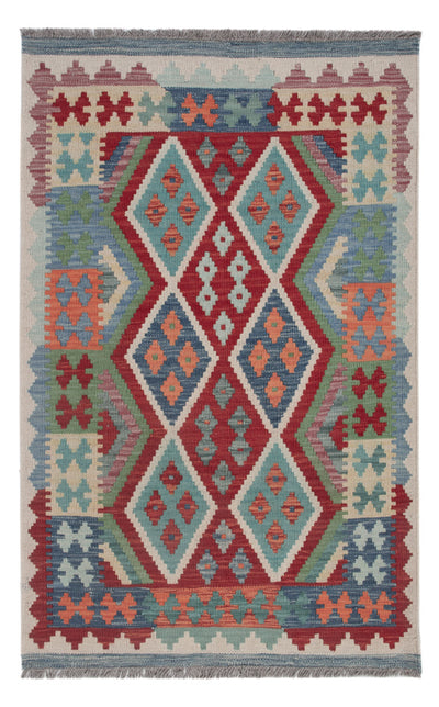 Kilim Maimana Tæppe 85x131cm - Uldtæppe