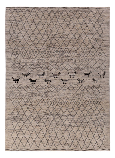 Berber tæppe 250x347cm - Uldtæppe
