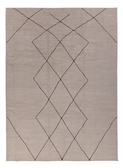 Berber tæppe 247x345cm - Uldtæppe