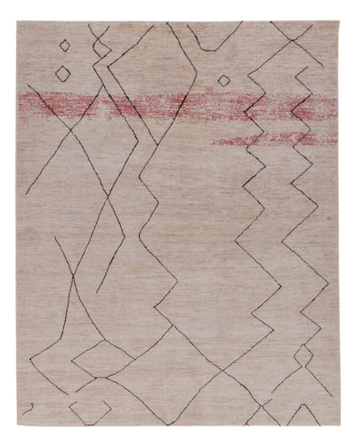 Berber tæppe 165x211cm - Uldtæppe