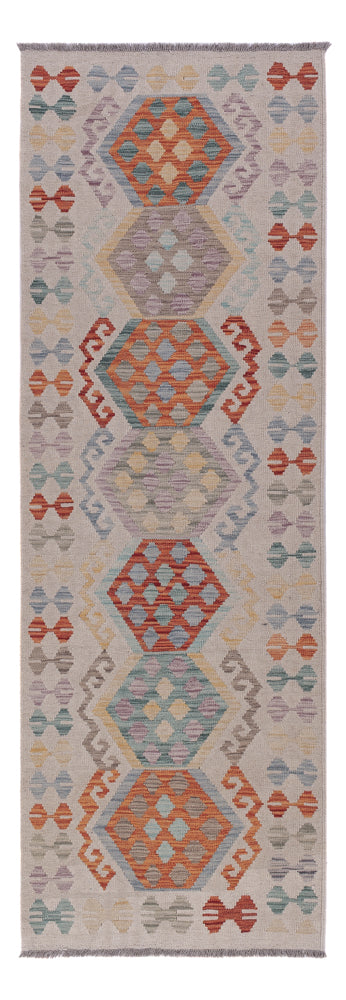 Kilim Maimana Tæppe 80x240cm - Uldtæppe