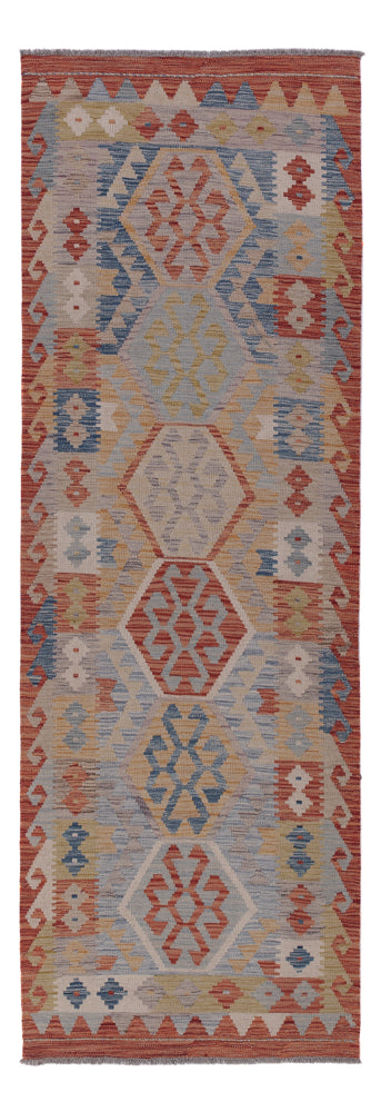 Kilim Maimana Tæppe 88x256cm - Uldtæppe