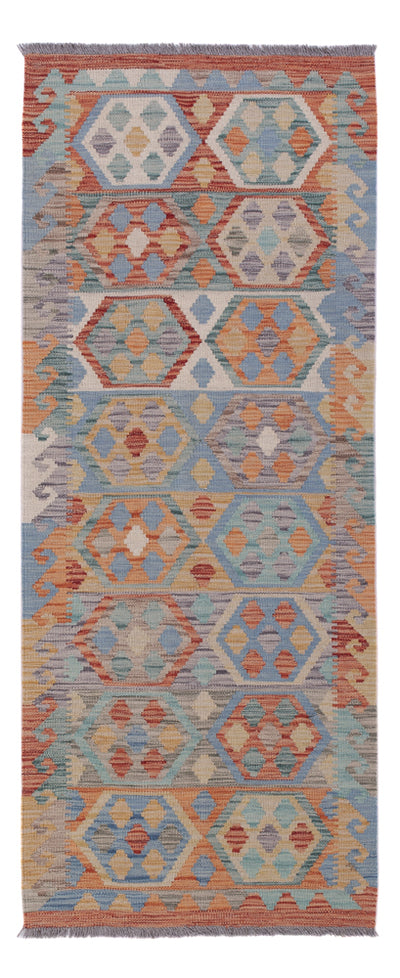 Kilim Maimana Tæppe 79x199cm - Uldtæppe