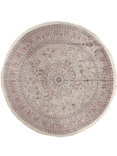 Kinesisk silke Tæppe 300x300cm - Orientalsk tæppe