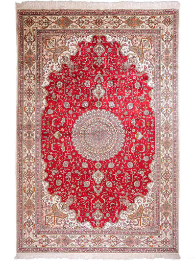 Kinesisk silke Tæppe 183x278cm - Orientalsk tæppe